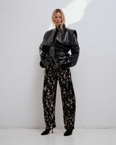 GIANNA - GILET LEATHER JACKET