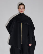 ROBIN - DETACHABLE CAPE BLAZER JACKET