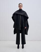 ROBIN - DETACHABLE CAPE BLAZER JACKET