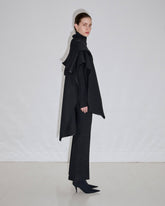 ROBIN - DETACHABLE CAPE BLAZER JACKET