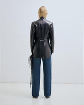 MOSS - LEATHER NAPOLEON JACKET