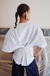 DOYLE - DRAPED SHORT SLEEVED TEE