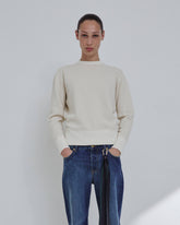 YOU'LL NEVER TAKE ME OFF - CASHMERE SWEATSHIRT