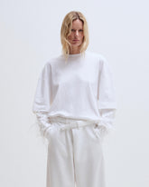 TROY - DOUBLE SLEEVE WITH FEATHERS