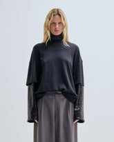 TROY - DOUBLE SLEEVE PAILLETTES TEE