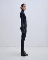ZOE - LEATHER CUFF LEGGING