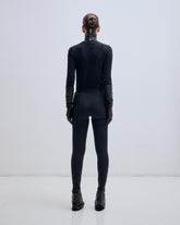 ZOE - LEATHER CUFF LEGGING