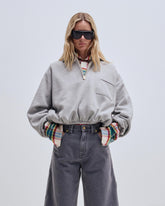 ALVA - CROPPED  SWEATSHIRT