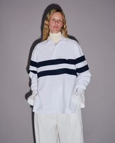 JILL - STRIPES POLO RUGBY