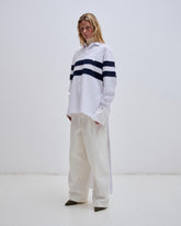 JILL - STRIPES POLO RUGBY
