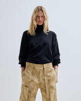 OLIMPIA - LIGHT JERSEY BATWING SLEEVE BLOUSE
