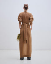 GIA - CASHMERE WOOL KNIT OVERSIZED LONG TEE WITH SPLITS