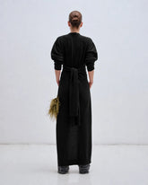 GIA - CASHMERE WOOL KNIT OVERSIZED LONG TEE WITH SPLITS
