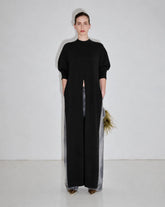 GIA - CASHMERE WOOL KNIT OVERSIZED LONG TEE WITH SPLITS