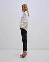TROY - CASHMERE WOOL KNIT DOUBLE SLEEVE TEE