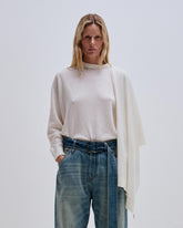 ADDISON - CASHMERE WOOL KNIT SCARF TOP
