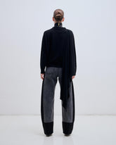 ADDISON - CASHMERE WOOL KNIT SCARF TOP