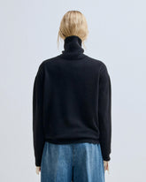 EVA - CASHMERE WOOL TURTLENECK KNIT SWEATER