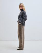 EVA - CASHMERE WOOL TURTLENECK KNIT SWEATER