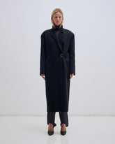 MAGDA - CASHMERE WOOL SARTORIAL LONG COAT