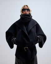 ALBA MIDI - OVERSIZE CASHMERE WOOL COAT
