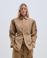 ANNE - CORDUROY TAILORED SHIRT