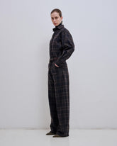ANNE - TARTAN CHECK TAILORED SHIRT