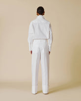 JODIE - POPELINE TUNIC STYLE SHIRT