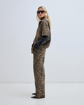 VALE - LEOPARD SHORT SLEEVED SHIRT