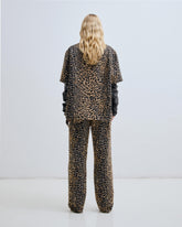 VALE - LEOPARD SHORT SLEEVED SHIRT