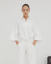 DORA - COTTON LINEN SHIRT