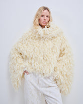 CHRISTY - WOOL FIL COUPÉ CAPE