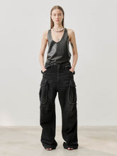 VIVI - CARGO DENIM