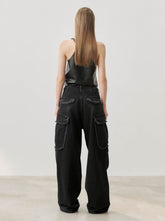 VIVI - CARGO DENIM