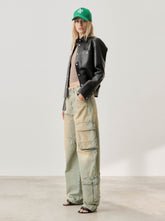 ROSALIND - BOW CARGO DENIM