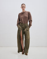 ADRIANA - WOOL CARGO PANTS
