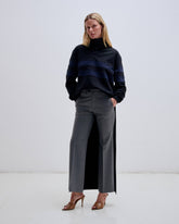 COLIN - FLARED WOOL PANTS