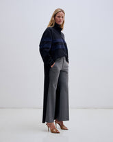 COLIN - FLARED WOOL PANTS