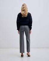 COLIN - FLARED WOOL PANTS
