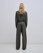 GAIA - WIDE LEG PANTS WITH  BELT