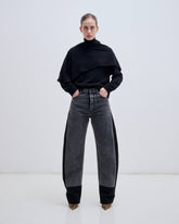 LAURENE - DOUBLE COLOR WASH DENIM
