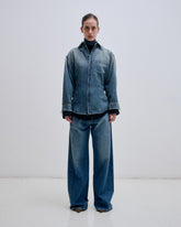 INES - FOLD OVER DENIM