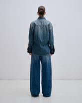INES - FOLD OVER DENIM