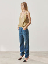 LIZ - GATHERED BOYFRIEND DENIM