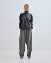 PHEBE - WOOL WIDE-LEG PANTS
