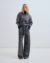 IRIS - PAPER BAG TENCEL DENIM