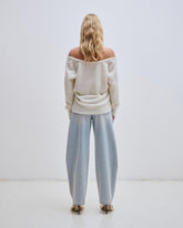KHRIS - BARREL LEG DENIM