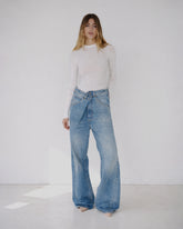 INES - FOLD OVER DENIM
