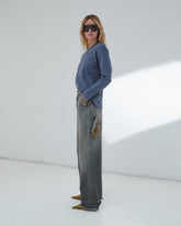 Shop the look - FW25 - Lisa Washed Gray Chain Adorned