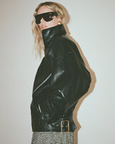 CELINE - PLONGE NAPPA LEATHER AVIATOR BOMBER